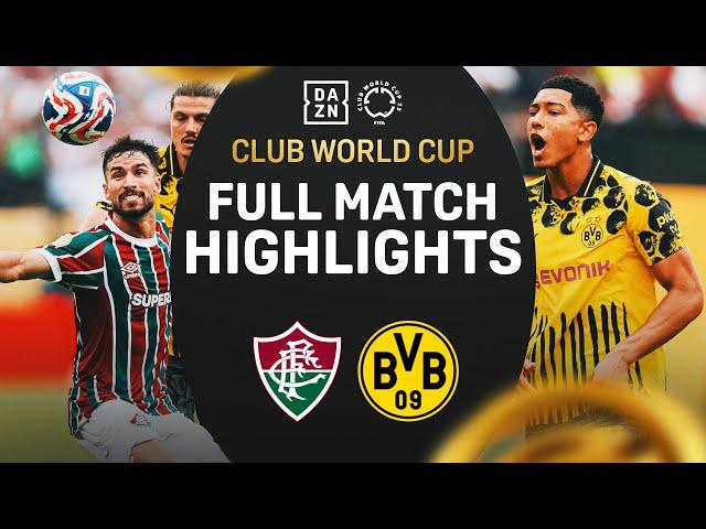 Jobe Bellingham Makes Borussia Dortmund Debut vs. Fluminense | FIFA Club World Cup Highlights
