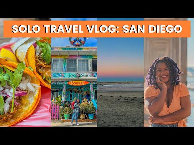 San diego & tijuana solo travel vlog   | things to do, hostels, street food tour, new friends