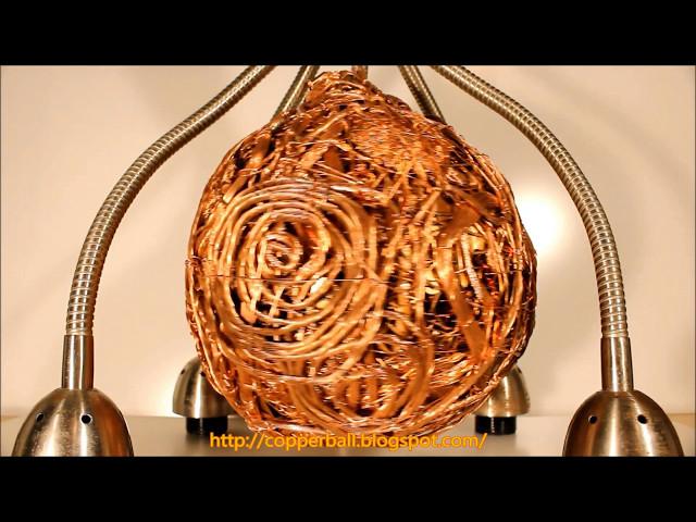 28 Pound Copperball ( 100% Recycled Handmade copper ball @ 448 OUNCES / 12,544 GRAMS )