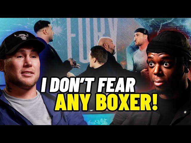 Darren Till shows no fear to Tommy Fury, John Fury & Tyson Fury