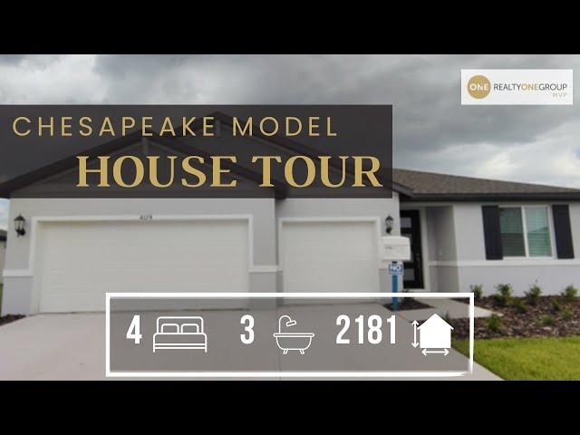 Chesapeake Model Tour - Salt Meadows by Meritage Homes in Parrish, FL