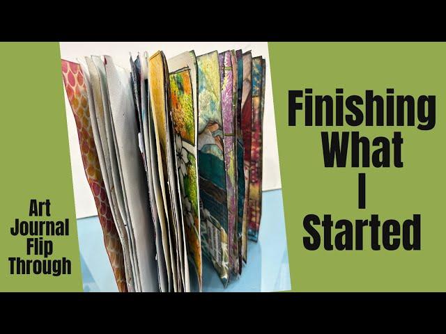 Mixed Media Art Journal Tutorial #artjournal #mixedmedia #artjournalflipthrough