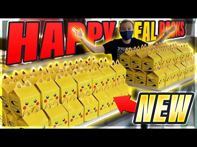 Giving Away 100 Happy Meals & Pokemon Packs! - Pokemon 25th Anniversary | McDonalds Promo