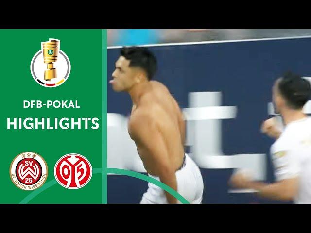 Mainz win late | SV Wehen-Wiesbaden vs. 1. FSV Mainz 05 1-3 | Highlights | DFB-Pokal First Round