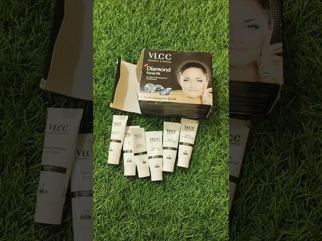 VLCC Diamond facial kit for skin polishing & purification #vlcc #vlccindia #youtubeshorts