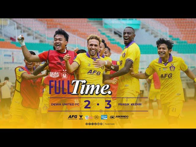 MATCHDAY 8 - FULL HIGHLIGHTS : DEWA UNITED FC 2-3 PERSIK KEDIRI