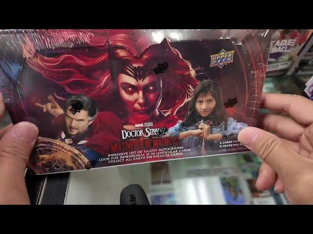 Upper Deck 2024 Marvel Doctor Strange Multiverse of Madness Box Break #2