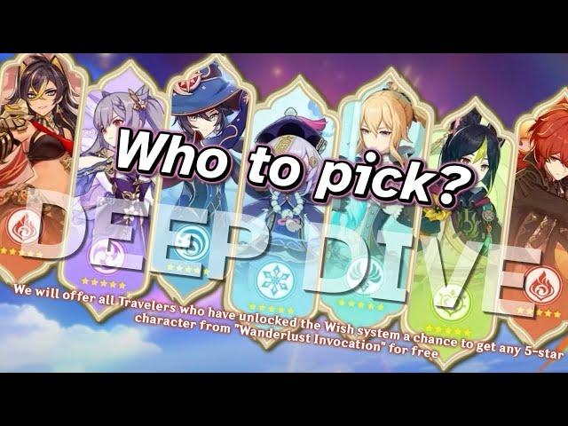 Which FREE 5-star character should you pick for Genshin's Anniversary?