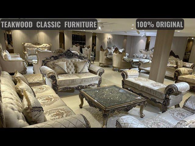 Teakwood Carving Furniture From 60 Years Old Company in Furniture Market | Sofa Bed Chairs Dining