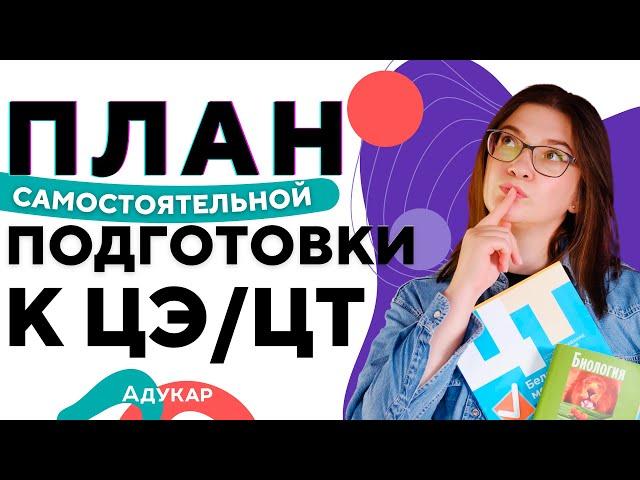 Как подготовиться к ЦЭ и ЦТ самостоятельно | РТ, спецификация, РИКЗ, индивидуальный план, темы ЦЭ/ЦТ