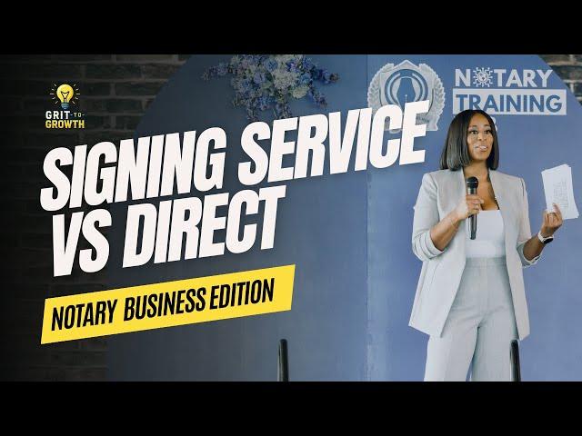 Loan Signing Agent: Signing Services vs Direct