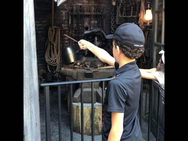 Harry Potter wand magic universal studios