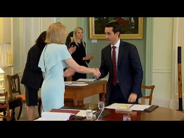 David Crisafulli sworn in as Queensland Premier