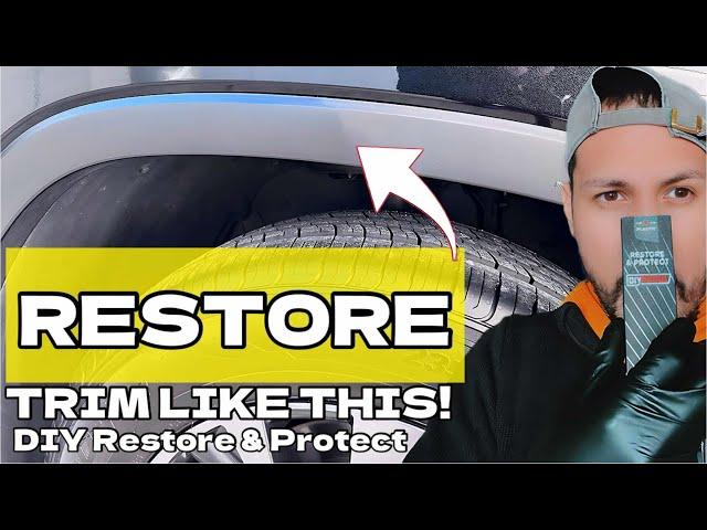 RESTORE! DIY Trim Restorer Coating - DIY Detail Restore & Protect | Is It That Easy