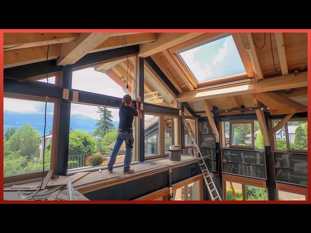 Man Buys Old House and Renovates it into Amazing Loft Home | 3 YEARS Start to Finish