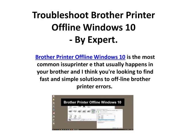 Brother Printer Offline Windows 10 | Brother Printer Offline fix Windows 10 | Brother Support