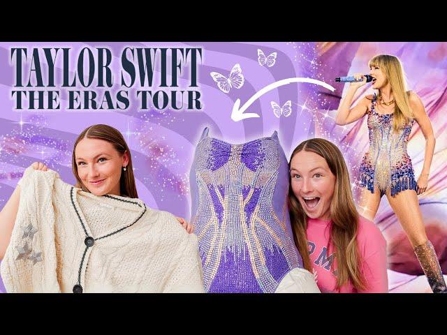 DIY Lover Bodysuit (Speak Now Version) folklore cardigan unboxing & Eras London prep!!