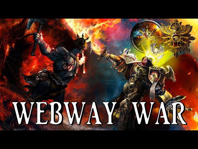 WAR WITHIN THE WEBWAY - Struggle for Humanity's Soul | Warhammer 40k Lore