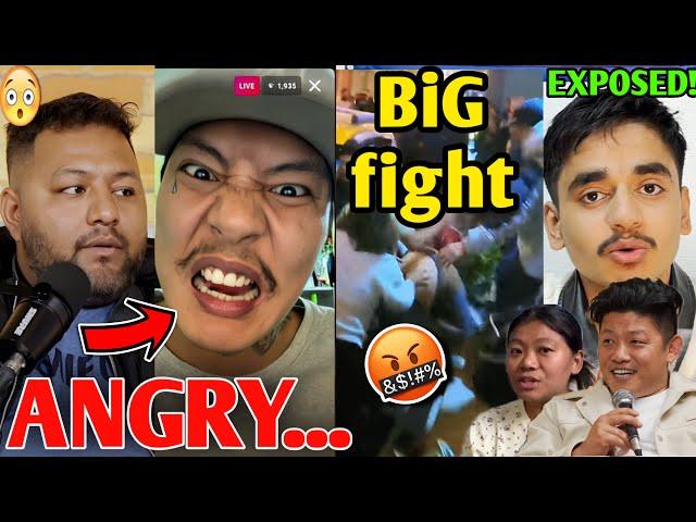 Big F!Ght! Youtubers Reality EXPOSED| Sajan Shrestha & VTEN VERY ANGRY,Rungmang Vlog,Ratan karki