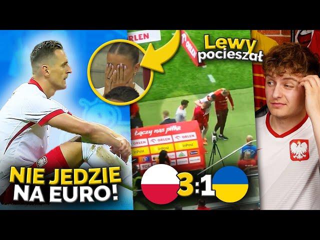 OGROMNY PECH Milika… NIE JEDZIE NA EURO! Pocieszany przez Lewego! Polska POKONUJE 3:1 Ukrainę!