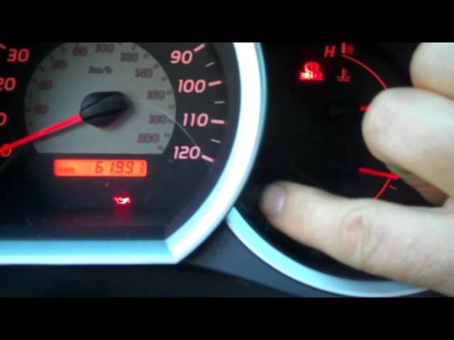 How to reset the MAINT REQD light on a Toyota Tacoma. DIY maintenance required light reset