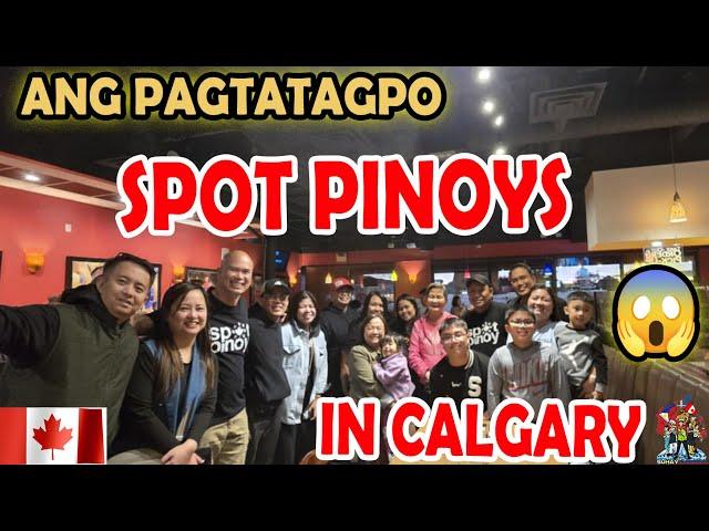 SPOT PINOYs IN CALGARY | PINOY VLOGGERS IN CANADA | BUHAY CANADA