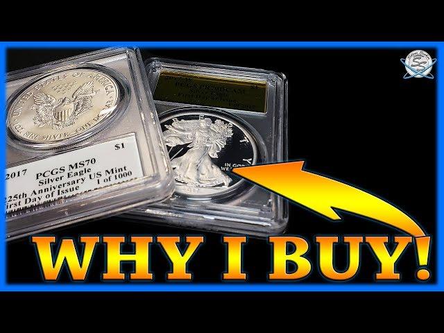 Why I Buy Slabbed Silver Eagles!