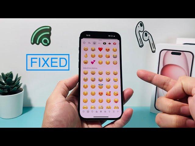 Emoji Missing After iOS Update (FIXED)