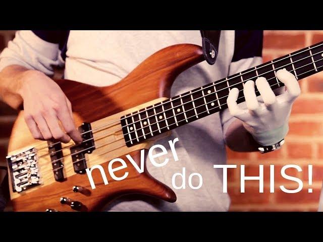 The Top 7 BASS TECHNIQUE FAILS (and how to fix them)