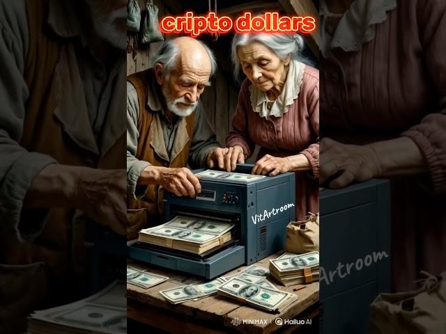 cripto money#bitcoin#shortsyoutube#money#aiart#grandfather#grandmother