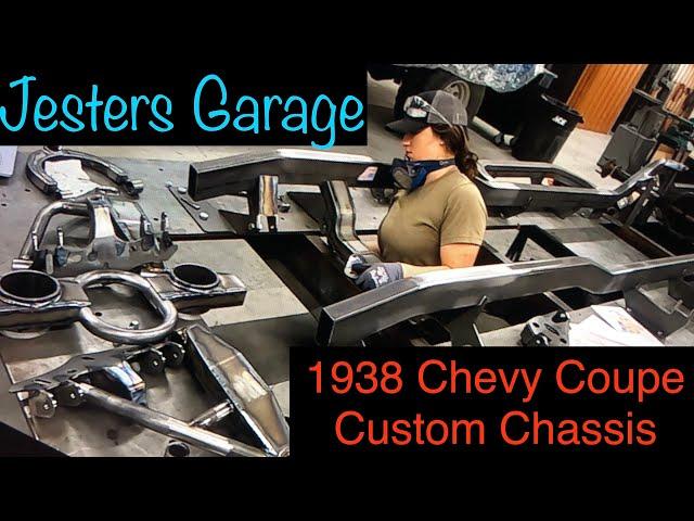 1938 Chevy Coupe gets a Custom built Chassis from Hells Gate Hot Rods