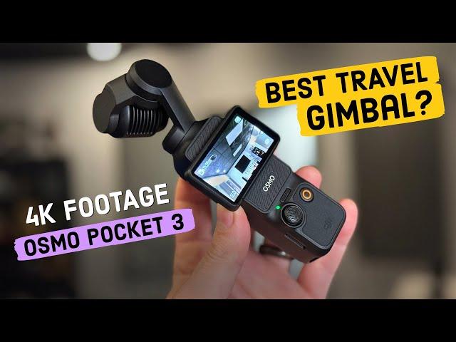 DJI Osmo Pocket 3 Cinematic FOOTAGE 4K Test in NEW YORK City at Christmas