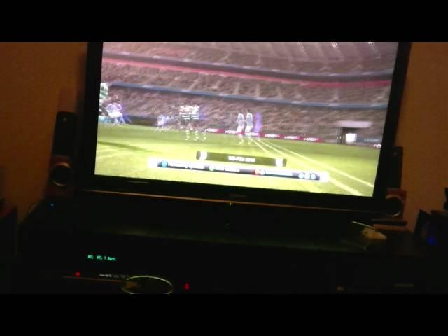 Napoli goal vs. Ajay PES 2012 @ Dave's