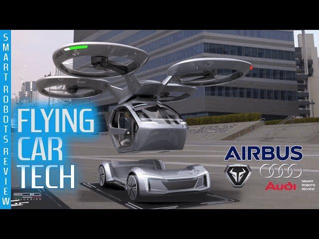 Flying Cars Tech by ITALDESIGN Audi and Airbus - Pop Up Next - Smart Robots Review