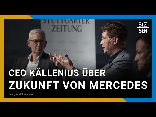 Mercedes-Chef Källenius über die Zukunft des Stuttgarter Autobauers