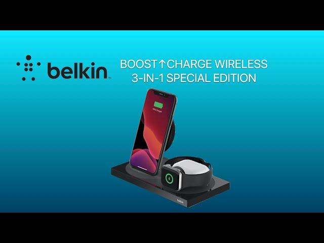 Belkin Boost↑Charge 3-In-1 Special Edition Wireless Charger Unboxing & Review