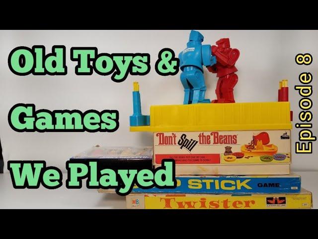 Old Toys and Games We Played from the 1960's & 70's