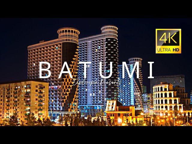 Batumi, Georgia  in 4k ULTRA HD 60 FPS Video by Drone