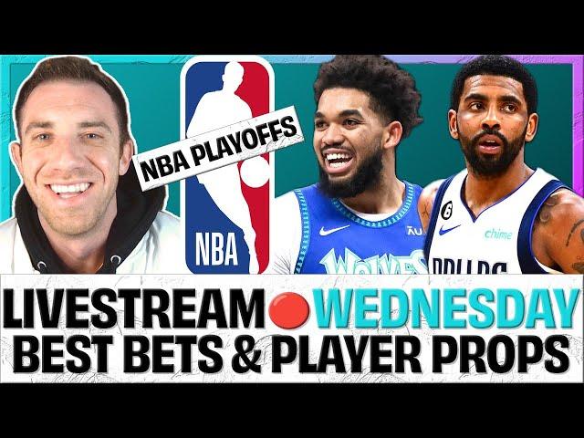 NBA LIVE  Player Props & Best Bets | Timberwolves vs Mavericks | Wednesday May 23