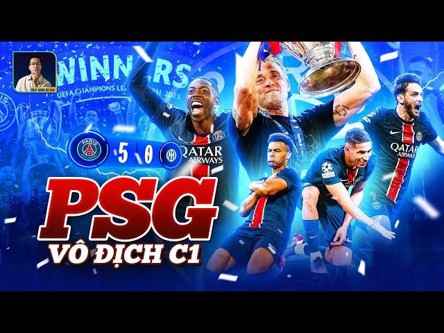 DESTROYING INTER MILAN, PSG BECAME THE NEW CHAMPIONS LEAGUE I HIGHLIGHTS