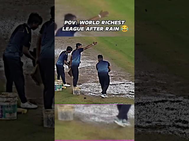 IPL vs PSL after rain  #cricket #shorts