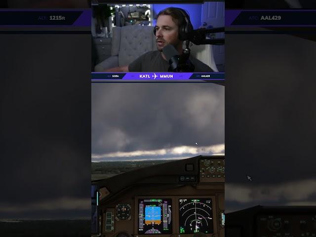 777-300 Takeoff from Atlanta | PMDG in MSFS 2020 | #zdublee on #Twitch #shorts