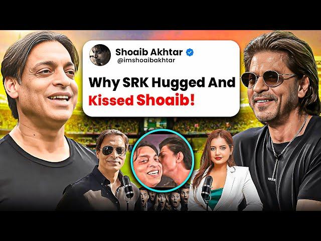 Why SHAHRUKH Khan KISSED Shoaib Akhtar in Public! Full Story