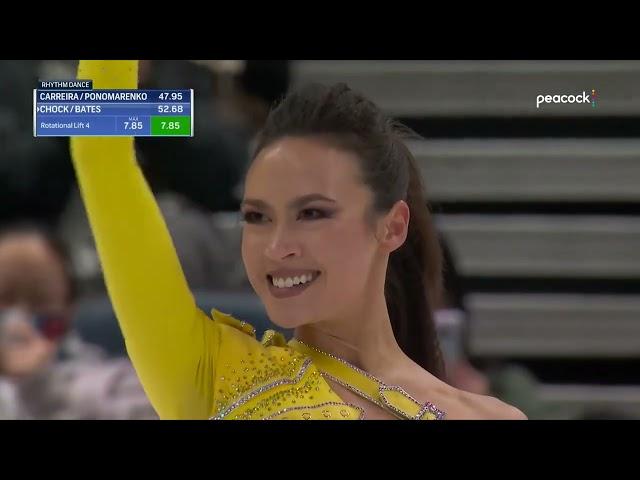 Madison Chock and Evan Bates - US Nationals 2024. RD.