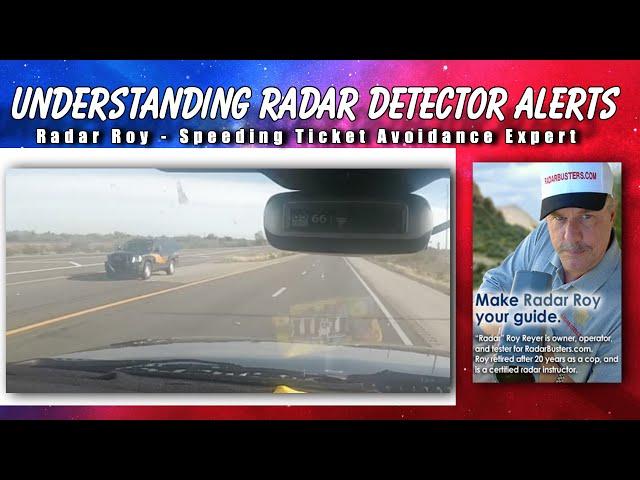 Understanding Radar Detector Alerts - Radar Roy