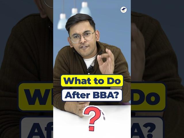 Job or MBA? What to do After BBA? After BBA Best Career Options #Shorts #BBA #BBACourse #BBAJobs