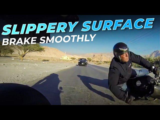 Tips for Safely Braking on Slippery Motorcycle Roads [2022]