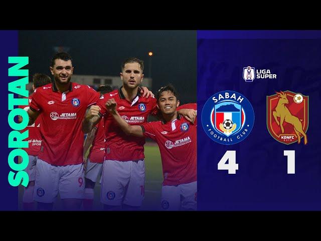 Sabah FC 4-1 Kelantan Darul Naim FC | Sorotan Perlawanan Liga Super 2024/25