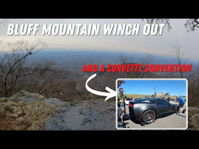 Bluff Mountain Winch Out And A Corvette Convention