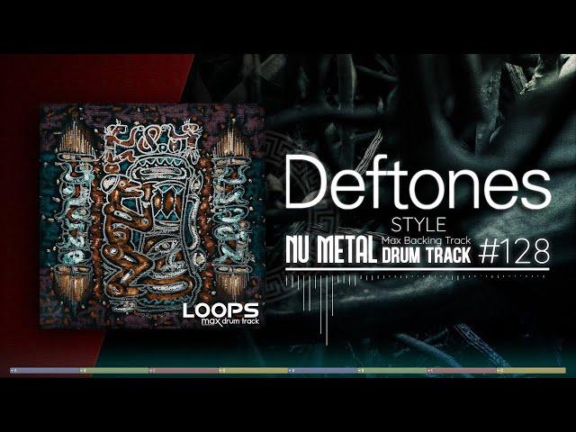 Nu Metal Drum Track / Deftones Style / 90 bpm